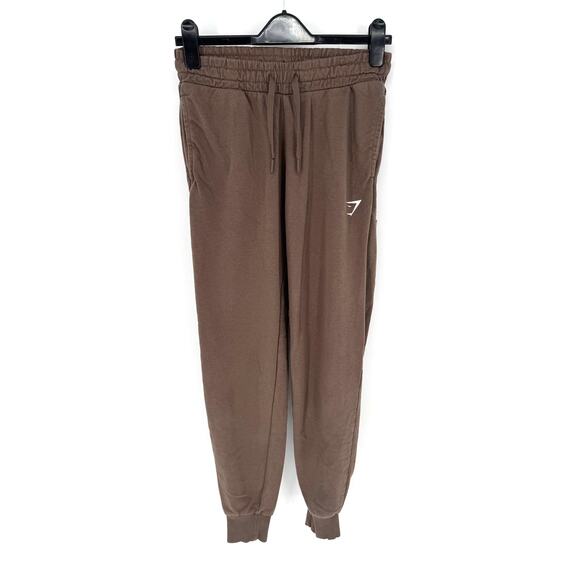 Gymshark training woven joggers brown size small - Picture 2 of 8